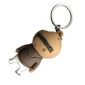 LLavero de dibujos animados 3D completo, llavero de PVC de goma suave personalizado, fabricante personalizado - Product Image 4