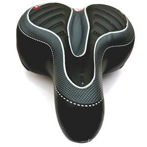 Sillín <span class=keywords><strong>de</strong></span> <span class=keywords><strong>Bicicleta</strong></span> <span class=keywords><strong>de</strong></span> Carretera <span class=keywords><strong>de</strong></span> Alta Resistencia, Ventilado, Duradero, Carcasa <span class=keywords><strong>de</strong></span> Cuero Impermeable, Abrazadera <span class=keywords><strong>de</strong></span> Asiento con Resorte <span class=keywords><strong>para</strong></span> una Conducción Cómoda - Product Image 5