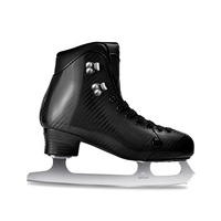 NOUVELLE ARRIVÉE Chaussures de patinage artistique sur glace haut de gamme en carbone de marque OEM avec lames en acier inoxydable