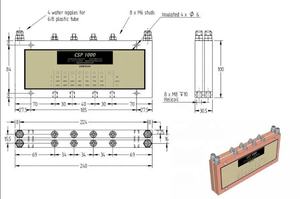 Elektrische Capaciteit CSP1000 Afstembare Watergekoelde - Product Image 2