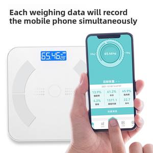 Jiake เครื่องชั่งน้ำหนักอิเล็กทรอนิคส์สำหรับใช้ในครัวเรือนเครื่องชั่งน้ำหนักร่างกายสูงแบบอัจฉริยะ - Product Image 3