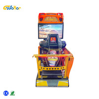Console de jeux d'arcade populaire, machine de jeu de course automobile 4D avec écran LCD de 42 pouces, en anglais, 1 joueur, à vendre