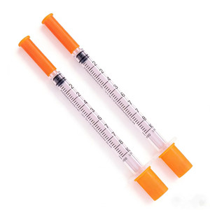 Jeringa de <span class=keywords><strong>Insulina</strong></span> U-100 de 0.3, <span class=keywords><strong>0.5</strong></span> y 1 ml/cc con Aguja de 29G, 30G y 31G, Caja de Empaque Individual de 100 Unidades, Cuidado de Mascotas - Product Image 2