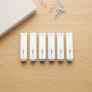 Mini Square Highlighter <b>Set</b> of 6 Pieces - Product Image 2