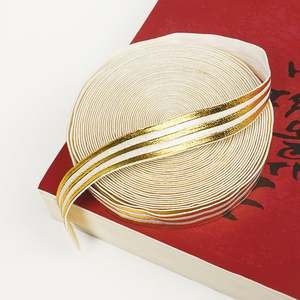 Wholesale Custom Logo Printed Nylon Spandex <b>Elastic</b> Band Fashion Gilding Garment <b>Elastic</b> Strap - Product Image 4