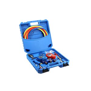 Car Air Conditioning Refrigerant <b>Gauge</b> Kit R134a Pressure <b>Gauge</b> Set For Vehicle AC Repair Tools - Product Image 2