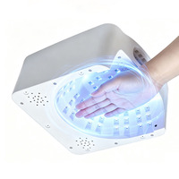 Lampe à ongles UV LED 2-en-1 à double couche et double zone, séchage rapide, 4 réglages de minuterie, capteur intelligent, prix usine, personnalisable OEM