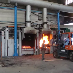 20 T/h 8 mm bakır çubuk sürekli döküm makinesi bakır çubuk sıcak Mill hane CCR