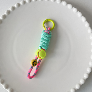 Fashion <b>Keyring</b> Creative Braided Lanyard Keychain for Phone Case Women Anti Lost Knot Rope Strap <b>Car</b> Key Chains Diy Accessories - Product Image 6