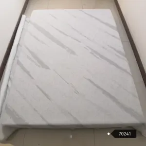 100% polyester gray mattress ticking fabric