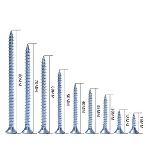 Nhà sản xuất Đen kẽm mạ ván vít vách thạch cao khai thác Oxit bugle đầu tròn vít gỗ giá - Product Image 1
