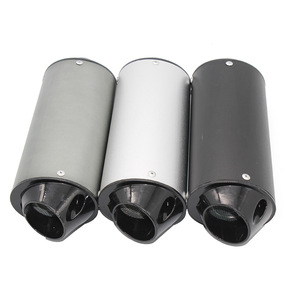 Tubos de escape para motocicleta Zuqing, silenciador de boca de pez de 28-38 mm para motos todoterreno, piezas de modificación - Product Image 4