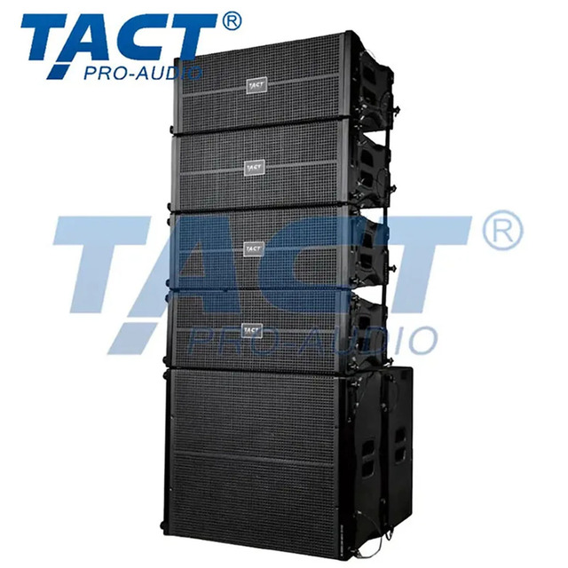 New Design Hot Sale Double 6 Inch Powerful Passive Line Array Speaker System Stage Outdoor Line Array