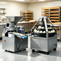 Machine de division et de façonnage de pâte entièrement automatique et continue tout-en-un, diviseuse et façonneuse de pâte commerciale pour boulangerie