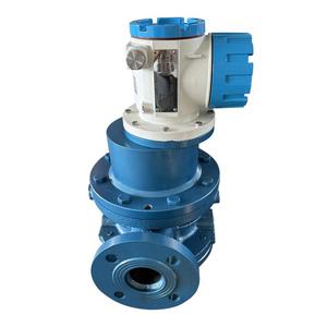 Débitmètres à impulsion à double rotor en spirale Jingjie en acier moulé et acier inoxydable, sortie de signal 4-20mA RS485 DN50 - Product Image 3