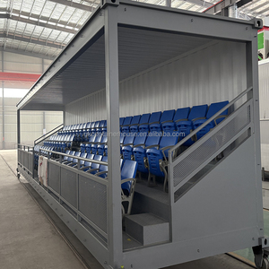 Estructura de Contenedor de 40 pies, Gradas Modulares Móviles, Contenedor con Asientos para Eventos Deportivos, Estadio de Fútbol - Product Image 4