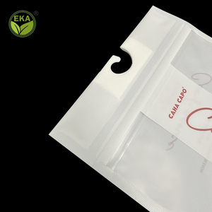 Sacchetto di plastica per indumenti stampato su misura, borsa con cerniera, - Product Image 3