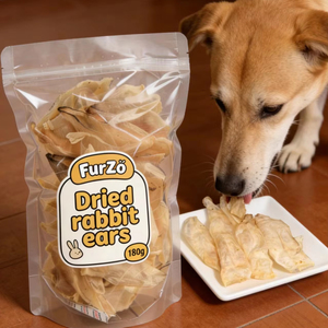Friandises Naturelles pour Chiens en Forme d'Oreilles de <span class=keywords><strong>Lapin</strong></span>, Séchées et Lyophilisées, Emballage Individuel, 50 Pièces, Vente en Gros Usine - Product Image 1