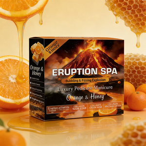 Kit <span class=keywords><strong>de</strong></span> Pedicura Profesional <span class=keywords><strong>de</strong></span> Colágeno <span class=keywords><strong>de</strong></span> 5 Pasos con Aroma Único y Diseño Personalizado, Burbujas Intensas y Cristales para Spa <span class=keywords><strong>de</strong></span> Uñas - Product Image 2