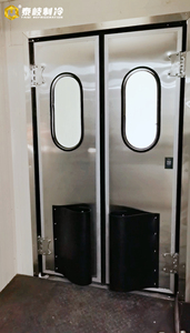 Porta Industriale a Doppia Anta in Acciaio Inox 304, Ben Sigillata, Apertura Bidirezionale per Magazzini, Camere Bianche, Esterni e Appartamenti - Product Image 2