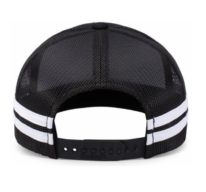 Casquette de camionneur 6 panneaux avec logo personnalisé, maille imperméable, respirante, protection solaire, snapback réglable, broderie 3D, dentelle, sports - Product Image 4