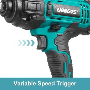 DIY Store Hot Selling 18v 20V Power <b>Tool</b> Cordless Impact Wrench Driver Pistola De Impacto 1/2 Wireless Impact Wrench - Product Image 2