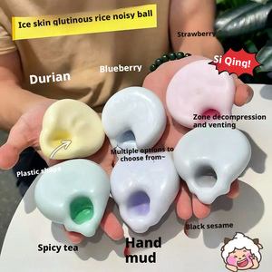 ของเล่นบีบข้าวเหนียวเย็นนุ่มพิเศษ ขึ้นรูปได้ บีบแล้วมีเสียง บรรเทาความเครียด - Product Image 3