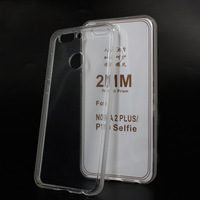Sarung ponsel ketebalan 2MM Tpu lunak silikon kristal bening pelindung telepon genggam Casing sederhana transparan kualitas tinggi