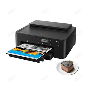 Grosir Wifi nirkabel Diy murah cetakan kue dapat dimakan Printer makanan Digital pencetak kue nasi kertas Wafer pencetakan foto makanan