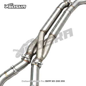 Tuyau d'échappement Valvetronic personnalisé en Z pour M3/M4 G80/G82 S58 3.0T 2021-2024 en acier inoxydable SS304 de 1,5 mm avec télécommande - Product Image 2