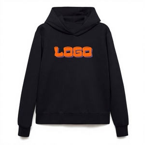 Sweat à capuche unisexe en molleton 100% coton personnalisé pour l'hiver avec poche, coupe-vent, logo personnalisé et style streetwear - Fabricant OEM/ODM - Product Image 1