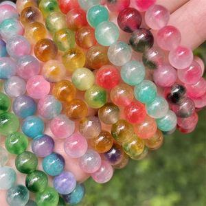 Pulsera de Piedra Natural con Cuentas de Vidrio Coloridas para Claridad Mental, Descuento al por Mayor para Mayoristas, MOQ Bajo - Product Image 4