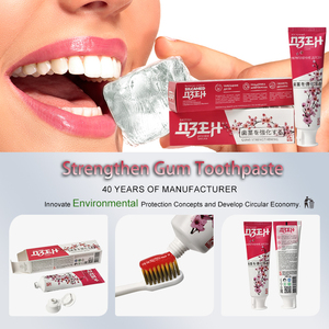 Pasta dental de flor de cerezo al por mayor con flúor, antibacteriana y fortalece los dientes, para proveedor de marca blanca. - Product Image 2