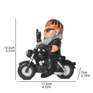摩托车骑手雕塑树脂时尚小摆件家居装饰卧室书房电脑桌桌面配件 - Product Image 6