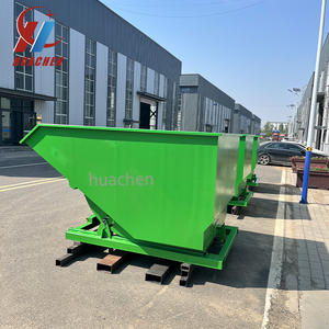 Tolva Autovolcable de Acero Dulce de Alta Durabilidad de 6 Yardas para Montacargas - Product Image 2