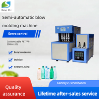 Machine de soufflage de bouteilles PET semi-automatique à haute efficacité avec technologie de soufflage par étirage, performance stable