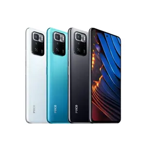 חדש הגעה Xiaomi 5G נייד טלפון POCO X3 GT NFC 8GB RAM 128GB MTK Dimensity 1100 סוללה 5000mAh 6.6 "POCO Smartphone