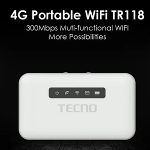Tecno 4G WiFi Portátil TR118 / TECNO TR118 4G MiFi Universal Portátil - Product Image 4