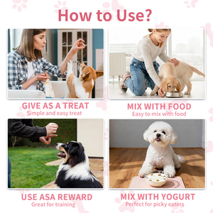 ग्लुकोसामाइन चोन्ड्रोइटिन एमएसएम हाइलूरोनिक एसिड कुत्ता कूल्हे और संयुक्त दर्द राहत टैबलेट अनाज मुक्त गतिशीलता पूरक - Product Image 4