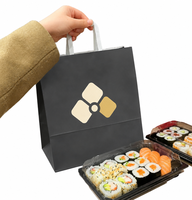 Sacs alimentaires en papier kraft gaufré avec poignée longue – Vente en gros pour boulangeries, cafés, traiteurs et restaurants