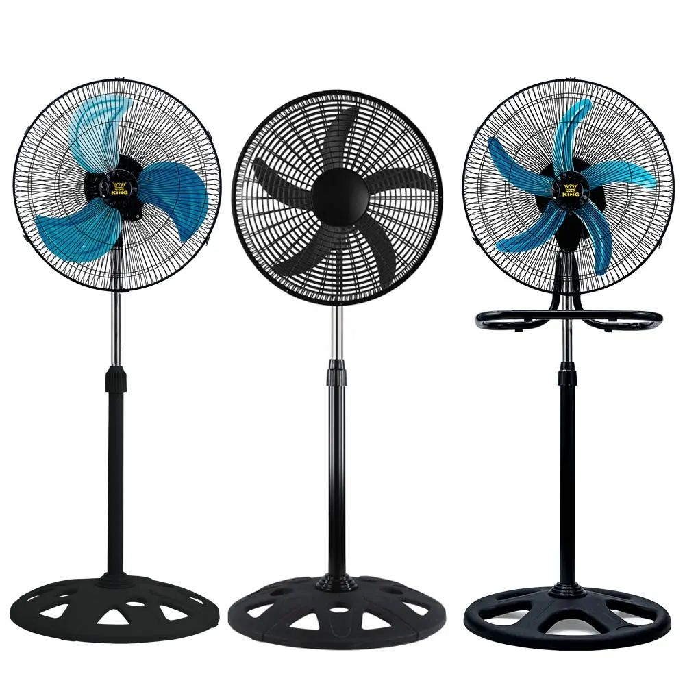 Ventilador Fabricant Moteur à courant alternatif Tour de refroidissement électrique de 18 pouces Piédestal Support de circulation d'air Ventilateur de sol