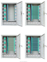 GL grosir pabrik 8 12 24 36 48 288 port dipasang di dinding odf SM mm 144f kabinet serat optik