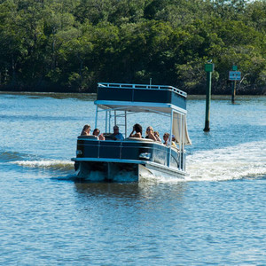 <span class=keywords><strong>Barca</strong></span> Pontone Tritoon di Lusso Personalizzata a Due Piani da 30 Piedi, <span class=keywords><strong>Barca</strong></span> per Feste con Servizio Completo per Pesca Ricreativa, Saldata a Mano - Product Image 2