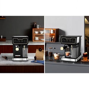 Machine à expresso semi-automatique portable italienne pour bureau à domicile, mousse de lait, 20 bars, compatible Europe, Amérique, Italie - Product Image 6