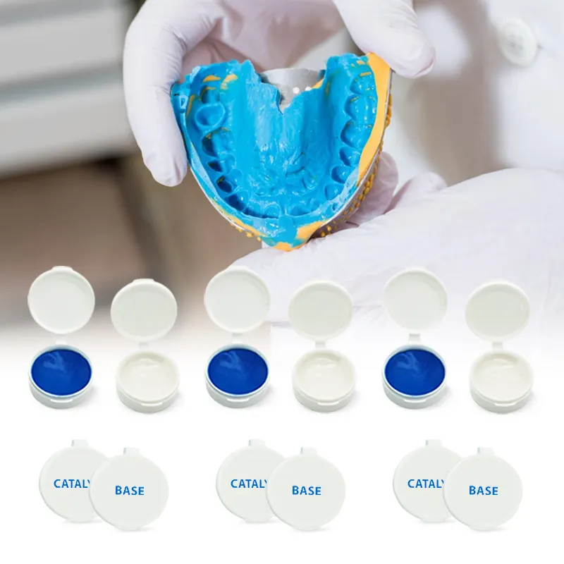 Wholesale Dental Silicone Mold Teeth Materi Gold Mould Putti Trays Grillz Material Molding Silicon Mouth Impression Putty Kits
