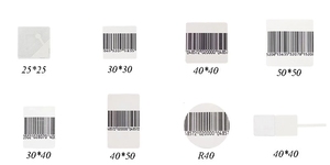 30*40mm Supermarket EAS <b>Security</b> Soft Tag Anti Theft System EAS 8.2Mhz RF Label Barcode Anti Theft RF Retail EAS Label - Product Image 5