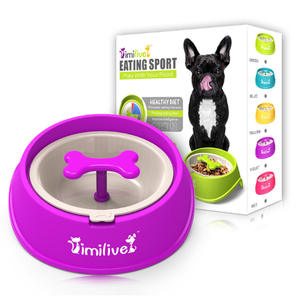 Mangkuk Makan Anjing Melamin Berkualitas Tinggi Mangkuk Hewan Peliharaan Mewah Besar untuk Air dengan Kucing - Product Image 3