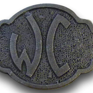 WC EN MÉTAL SIGNE - Product Image 2