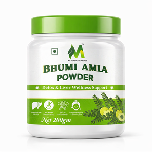 Polvo Puro de Bhumi Amla, Extracto de Planta, Suplemento Herbal Natural para el Apoyo del Hígado, Refuerzo de la Inmunidad y Bienestar General - Product Image 1