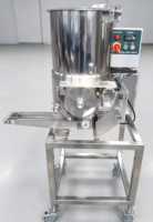 Machine automatique commerciale de formage de galettes de hamburgers en acier inoxydable pour nuggets de poulet et hamburgers de bœuf